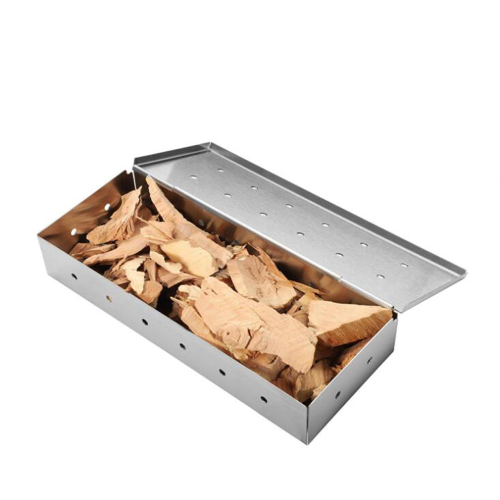 Smoker Box Wood Chip - Ящик для курильщика для барбекю на