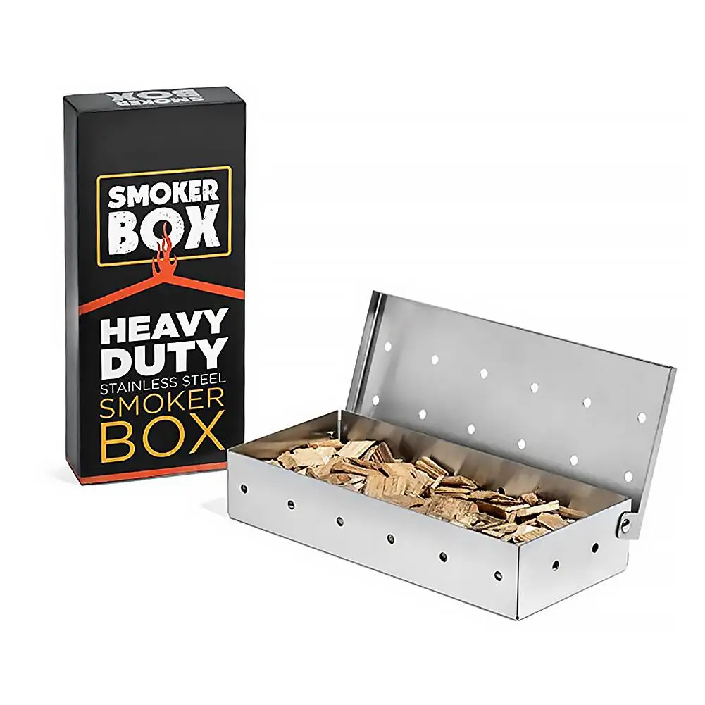Smoker Box Wood Chip - Коробка для курильщика HQ с древесной