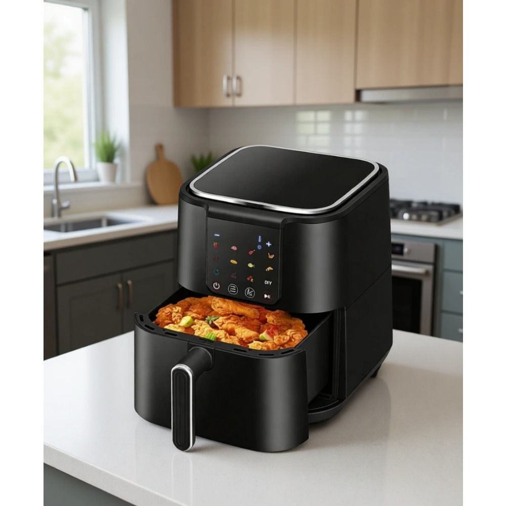 Home Cooking Meal - Большая аэрофритюрница-духовка безмасляная, 6 кварт, 1500