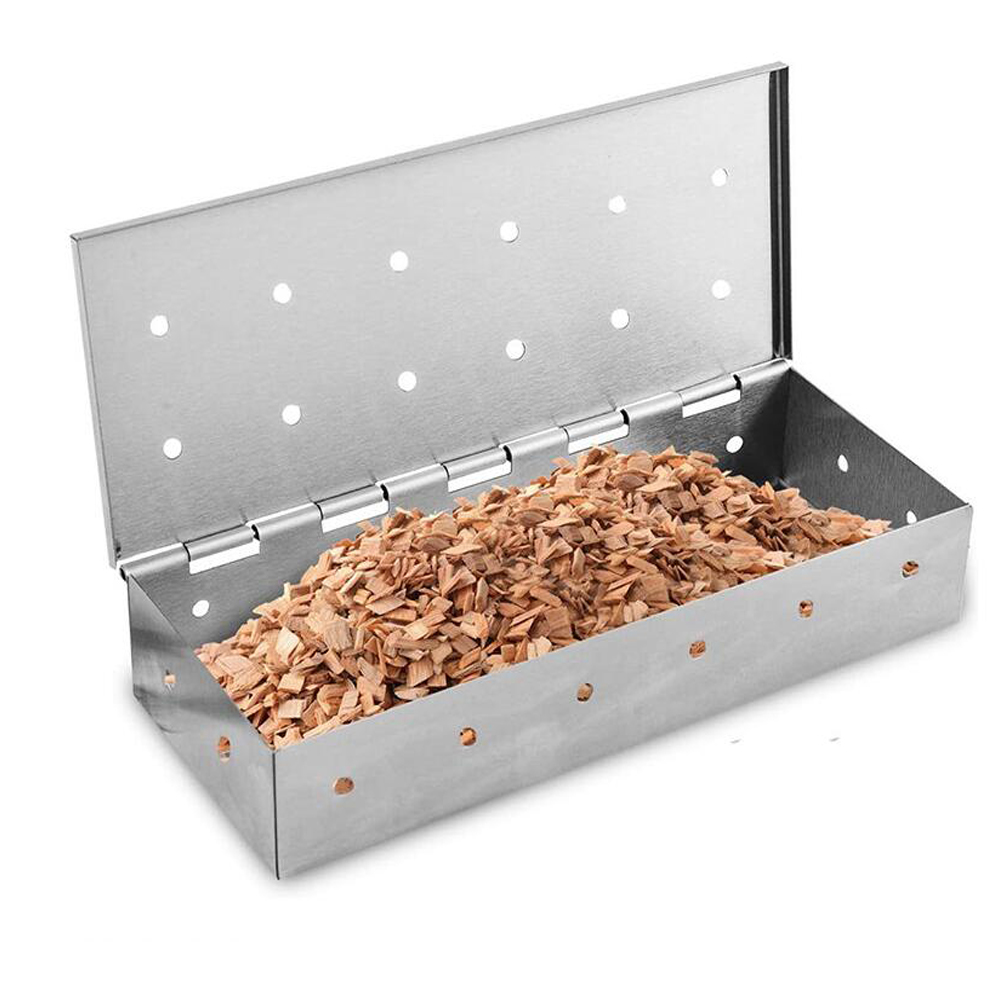 Ящик для курильщика для барбек – обзор и цена Smoker Box Wood Chip