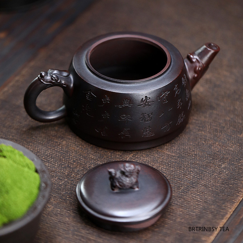 Исин ручной работы фиолетовый  – обзор и цена Tagine Clay Pot