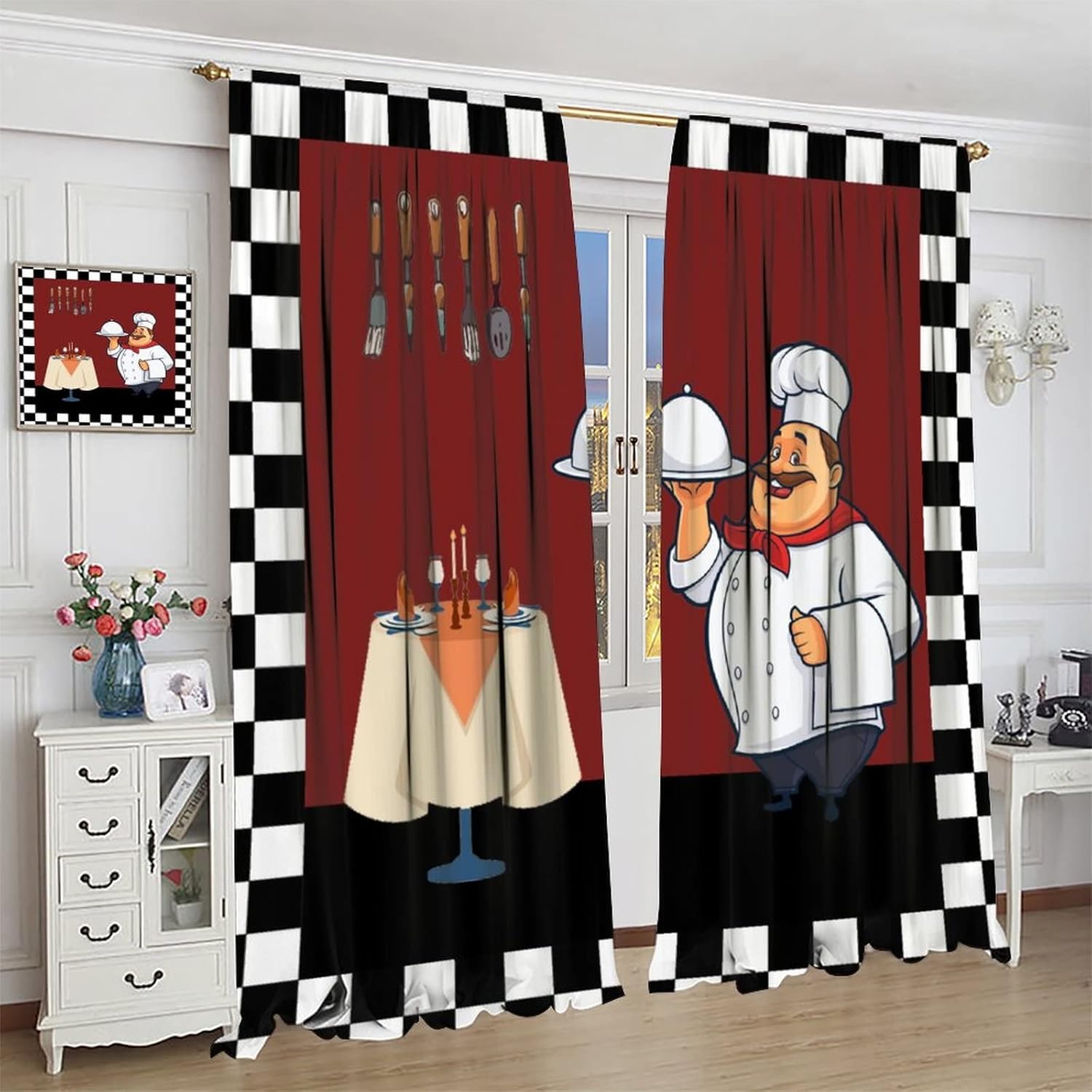 Кухонные шторы Fat Chef, шторы – обзор и цена Home Cooking Youtube