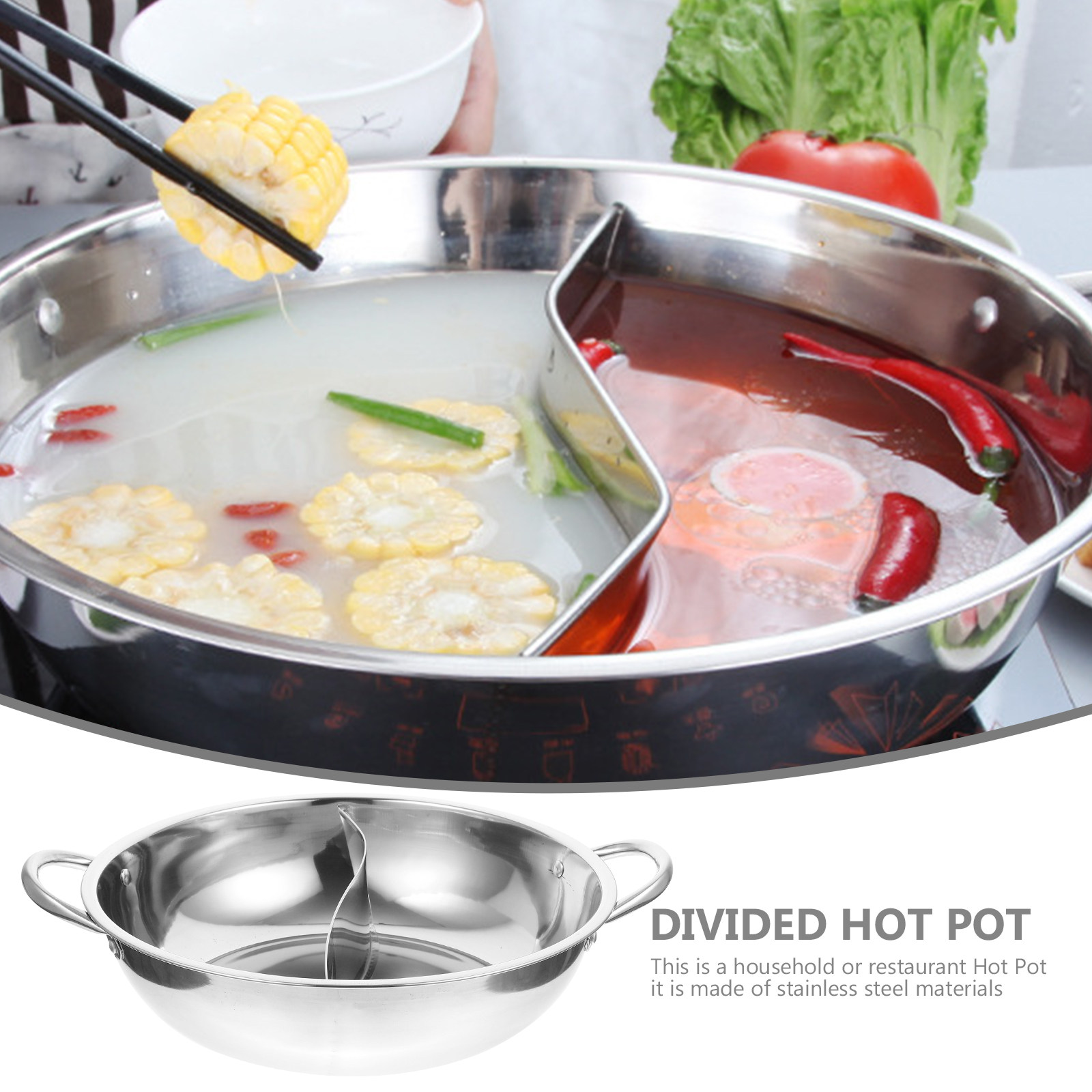 Двухсекционная кастрюля-хотпот – обзор и цена Home Cooking Restaurants