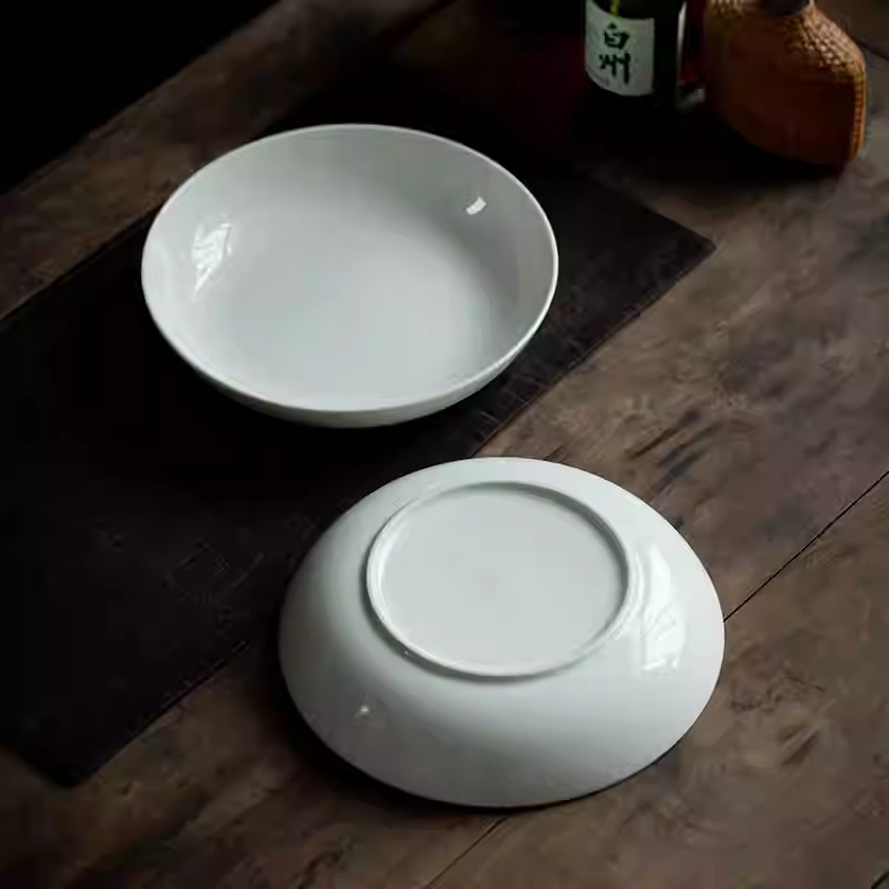 Тарелка глубокая из белого фар – обзор и цена Home Cooking Meal