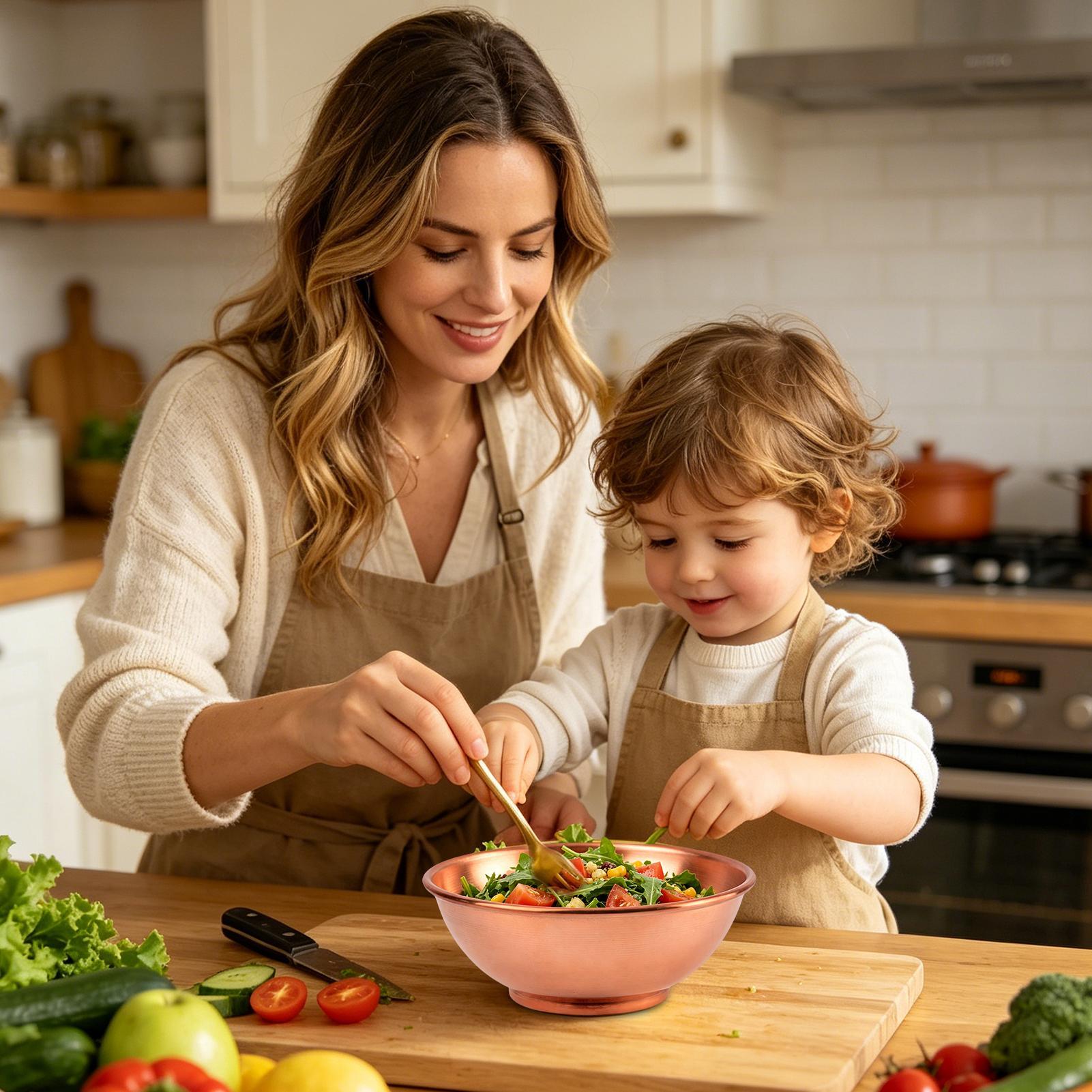 Медная чаша, большие контейнер – обзор и цена Home Cooking Kitchen