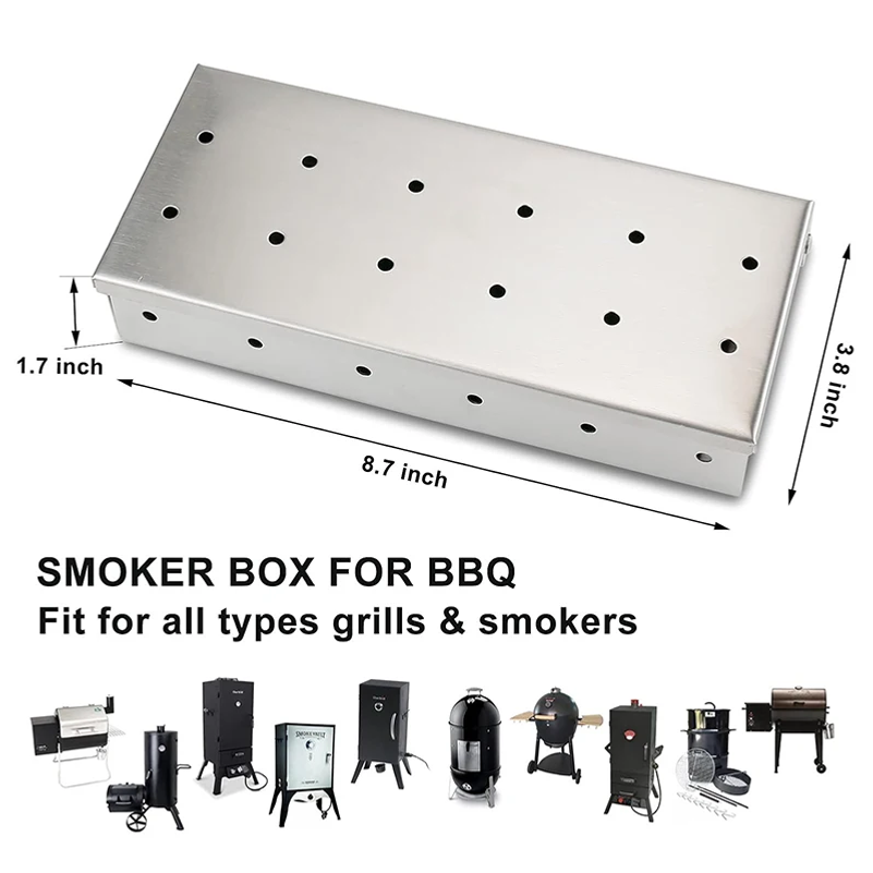Коробка-коптильня из нержавеющ – обзор и цена Smoker Box Wood Chip